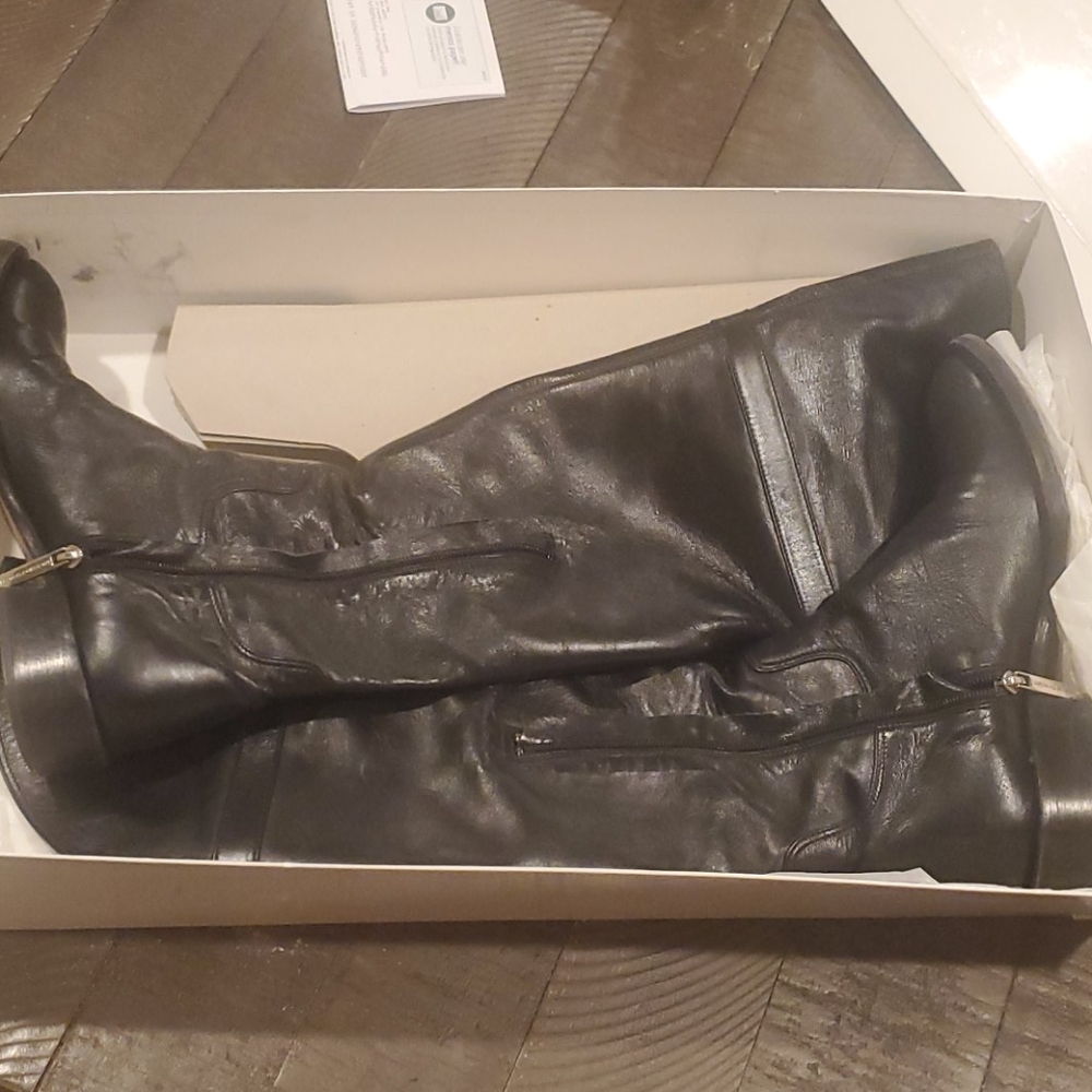 Luciano Padovan Tall Leather Boots